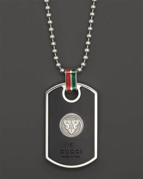 gucci dog tag necklace|extra small designer dog collars.